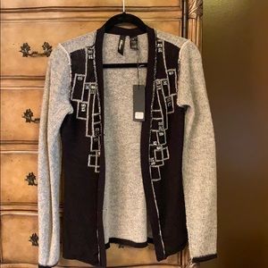 able boutique cardigan size s